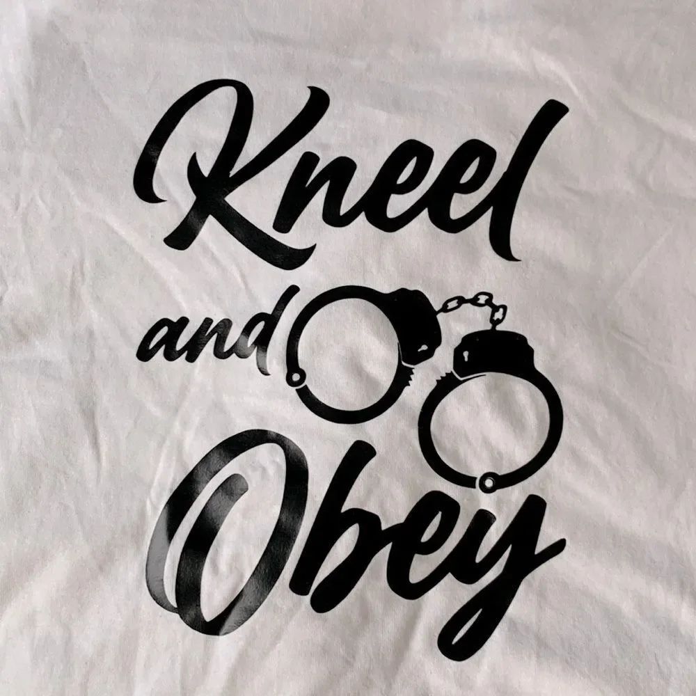 Plus size - Kneel & Obey Tee